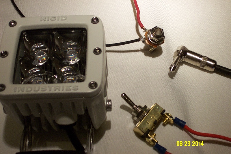 wiring details of LED spotlight