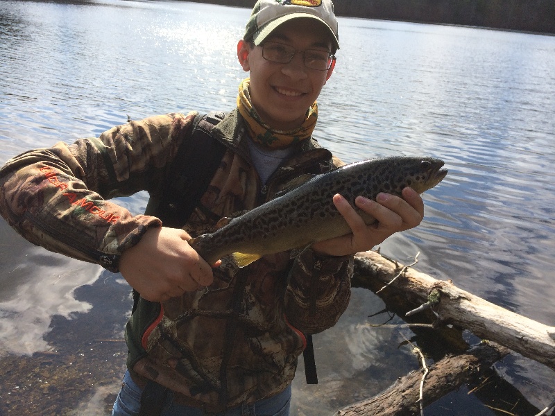 My first brown trout!