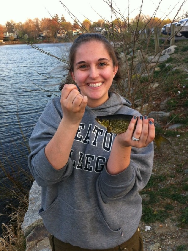 Wife's first catch ever!