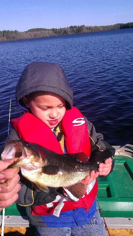 cams first bass of the year bigger than dads