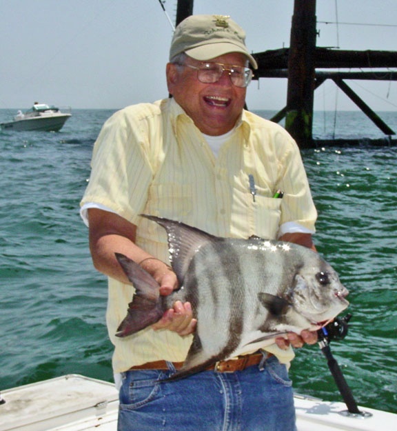 Terry with a Spadefish