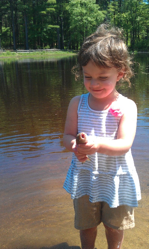 daughters first catch