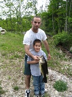 Uncle and Nephew with the Lunker!