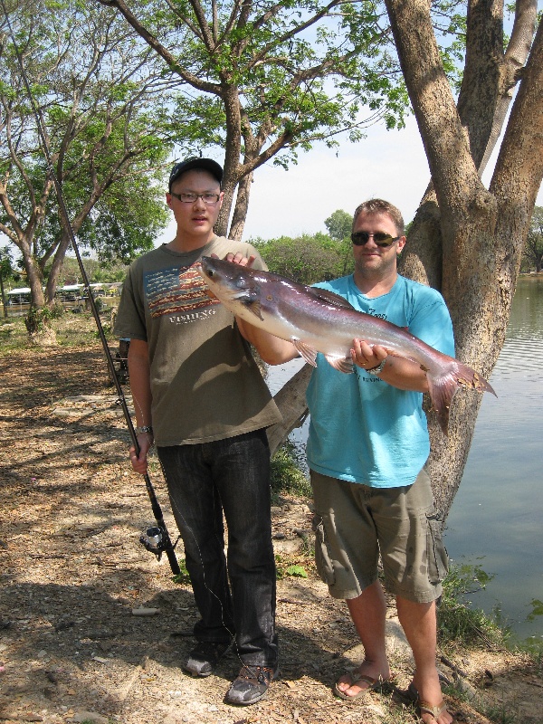 43 inch, approx. 30 lb mekong catfish