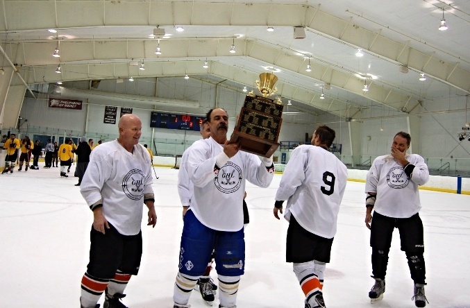 HOISTING THE CUP