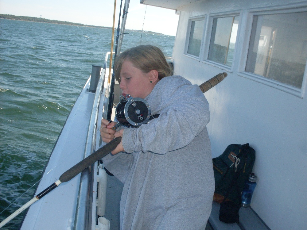 Plum Island Gut Fishing 2010 near Amagansett