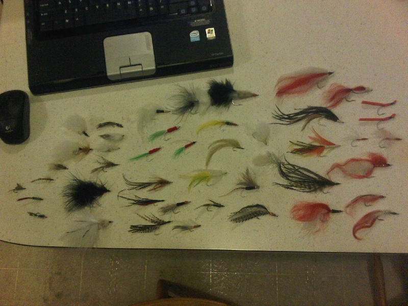 most of the flies I have tied