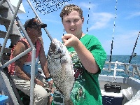 Fishing for Porgy off Montauk with my son Fishing Report