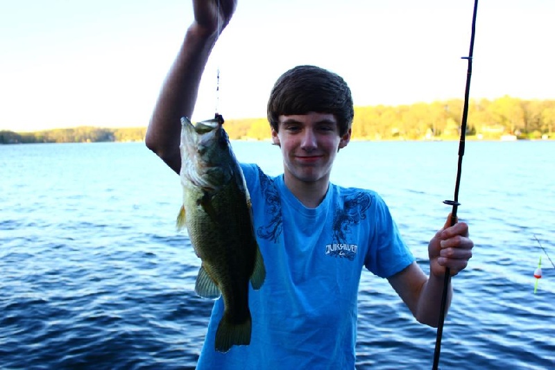 Good bass fishing day