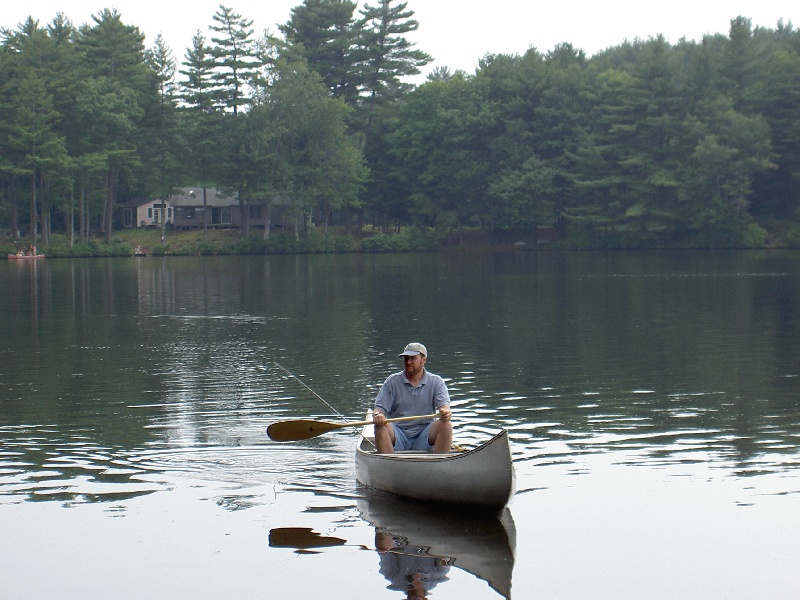 Tin can canoe