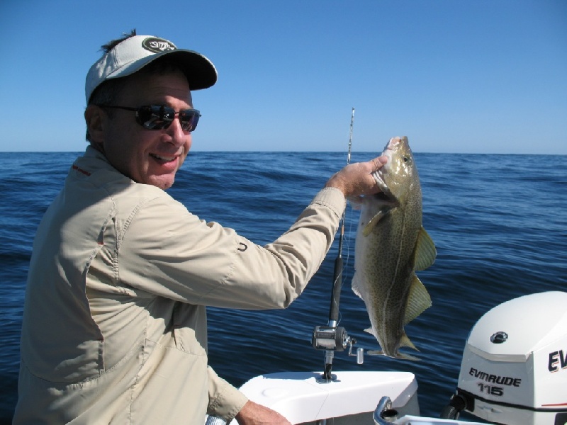September 2009 Cape Cod fishing trip.