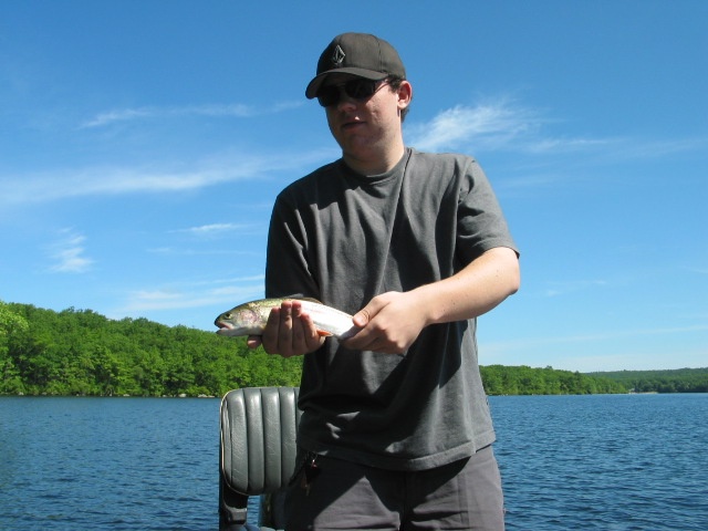 Ryan's 1st trout