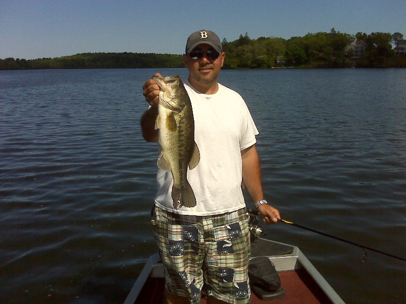 Vinny's 3lb 9oz Beauty caught 1st Cast after Weigh In