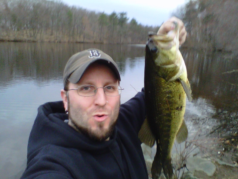 Another Pic of the 4-1/4lb Largemouth