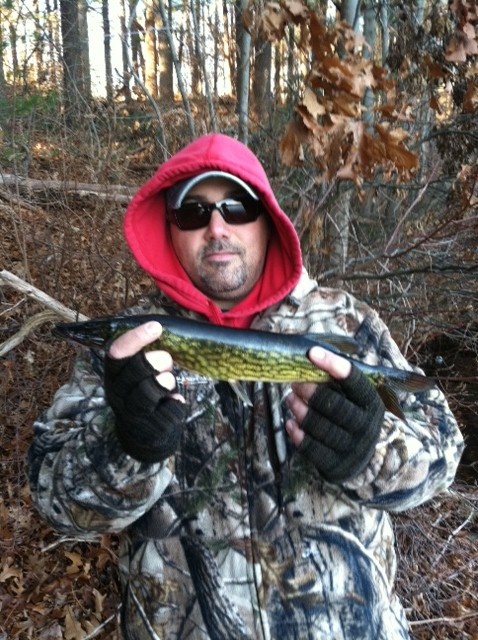 Vin's Pickerel - 1st Fish Of The Day