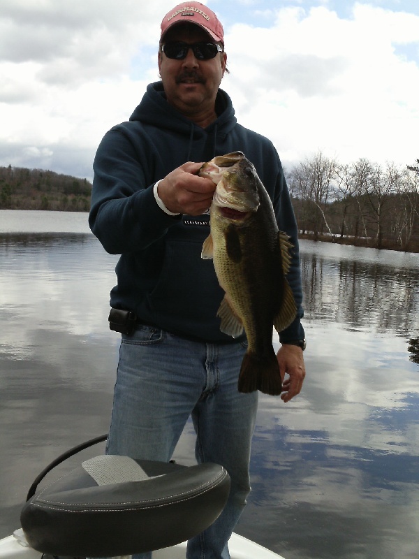 First bass in new boat!