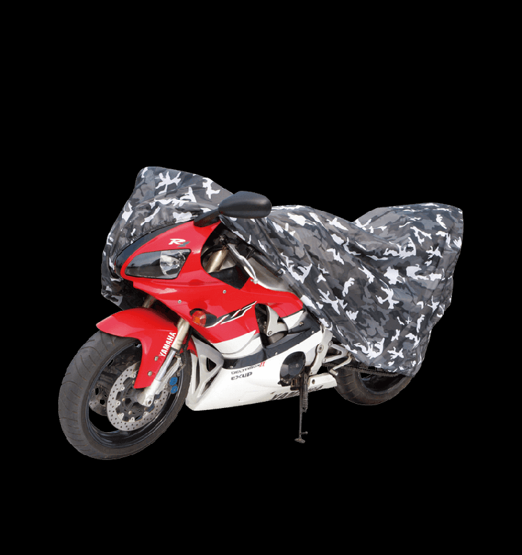 1201001 Camouflage Pattern Polyester Motorcycle Cover