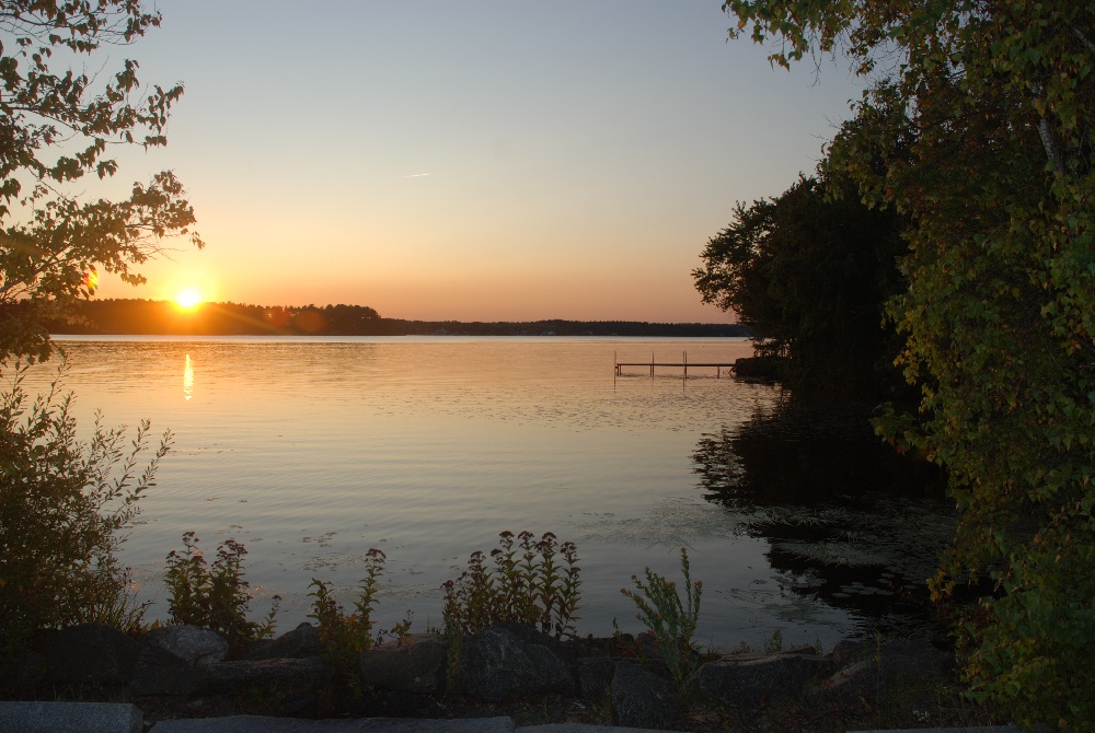 Sunset on Long Pond