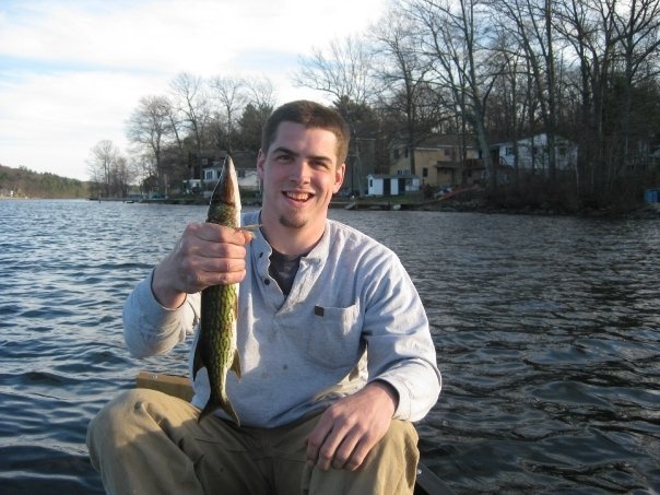 Hoss with a Pickerel