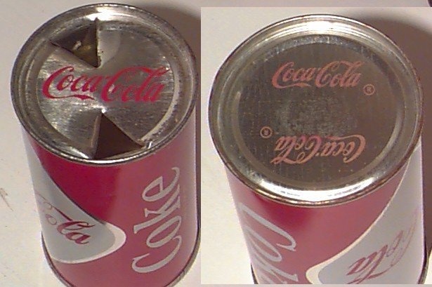top view of same can