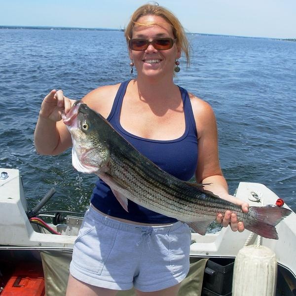 Another Striper from boat