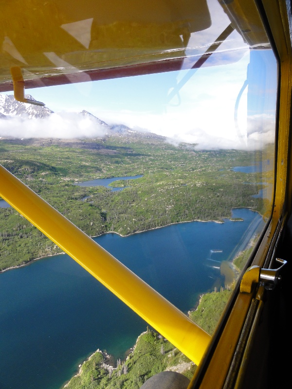 Flying into Tebay Lakes