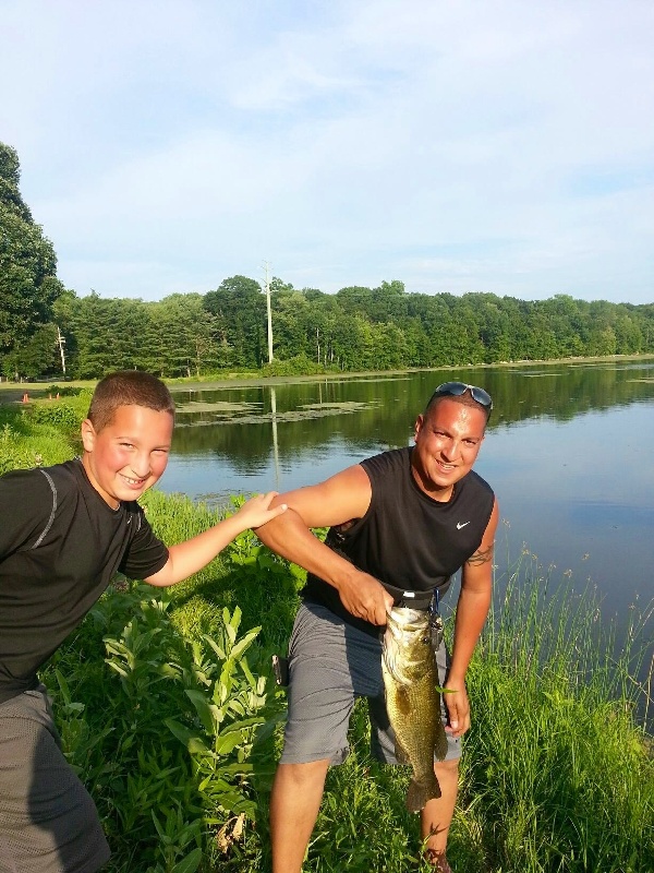  Take the boys fishing for an hour to