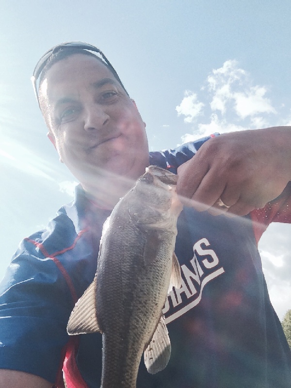 Got this one on a live target bait ball