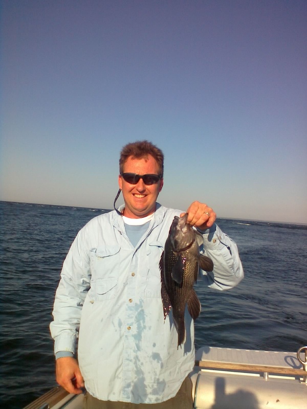 3.6 lbs Black Sea Bass