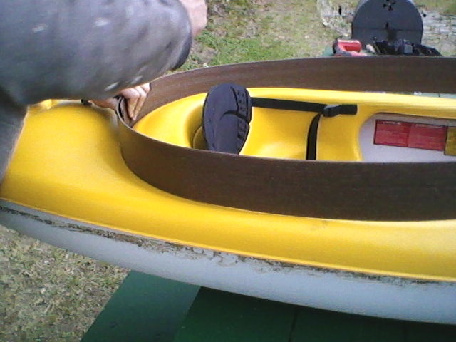 Raised Kayak Hull depth ourselves