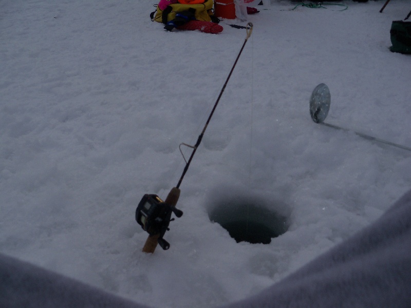 ice fishing 2011