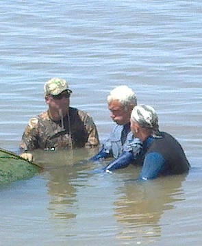 Teaching Jeremy Wade how to Noodle