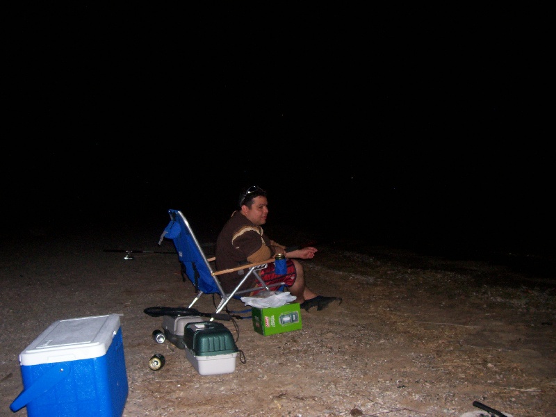 Fishing at Lake Mead