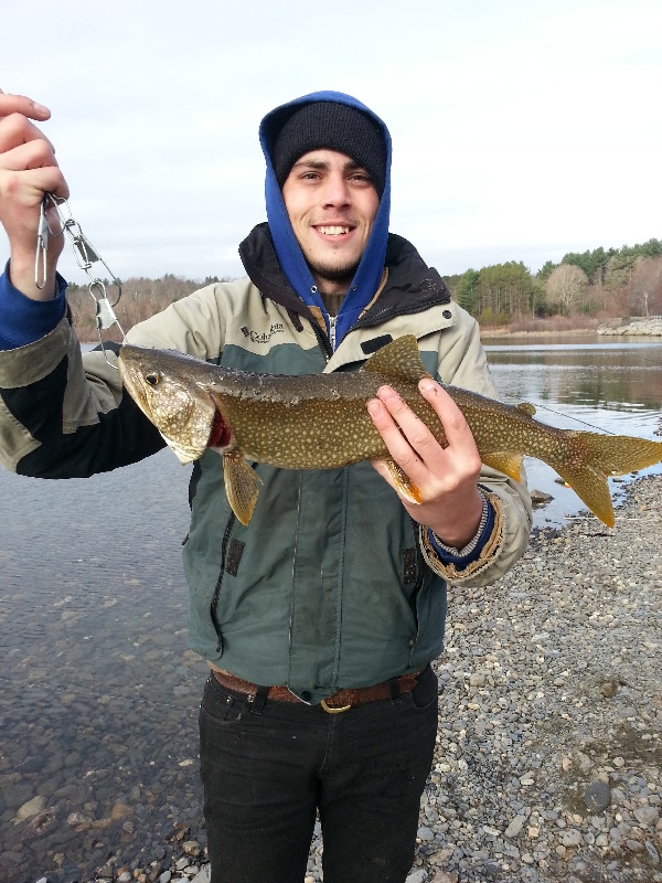 First ever lake trout