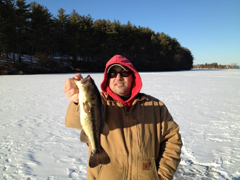 First ice fish of 2021