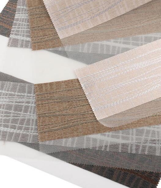 Thickened Jacquard Double Layer Jacquard Zebra Blind Fabric