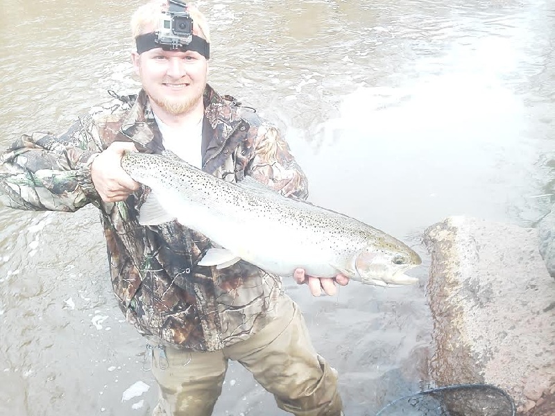 My personal best steelhead ever!  near Hudson