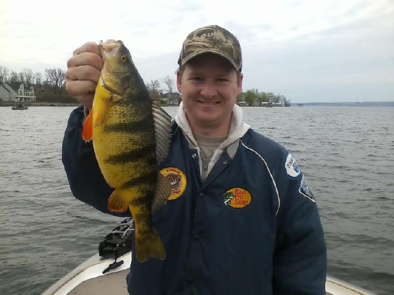 Lunker perch near Sodus