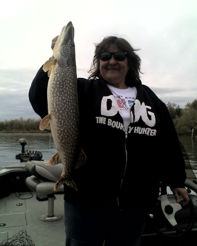 1st pike of the season near Alden