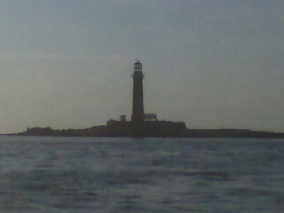 Little Gull Light near Gardiners Island