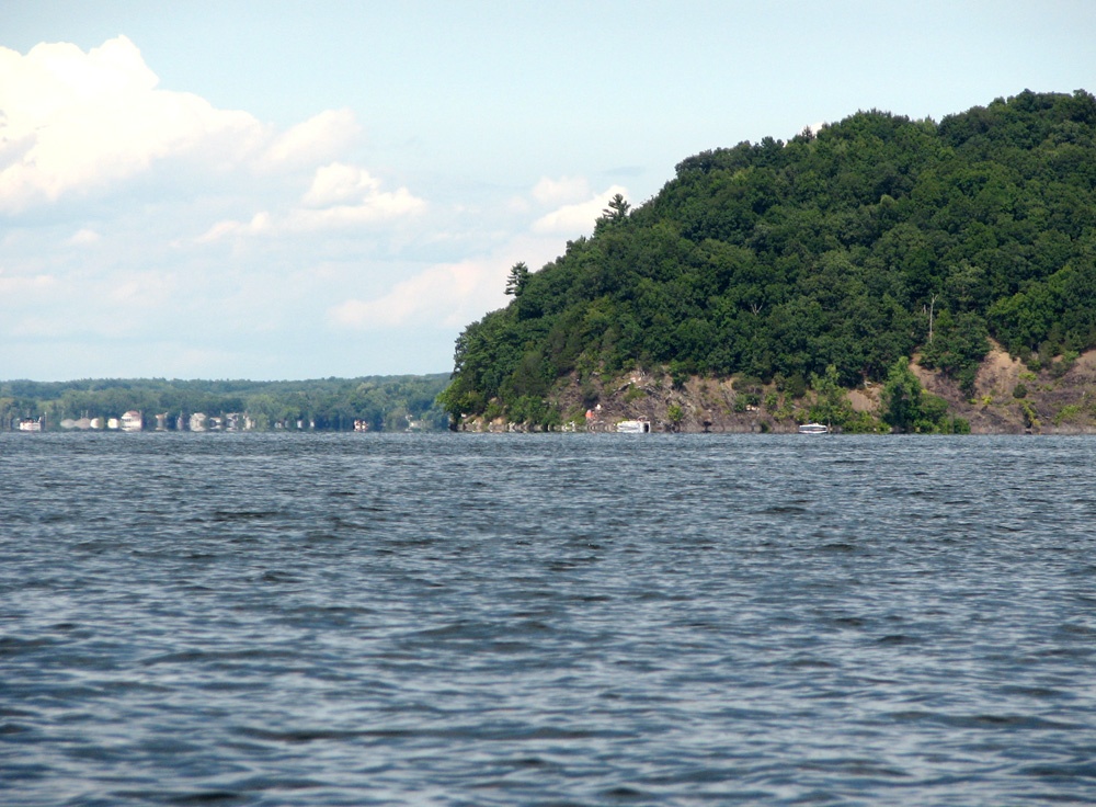 Snake Hill  Saratoga Lake near Milton