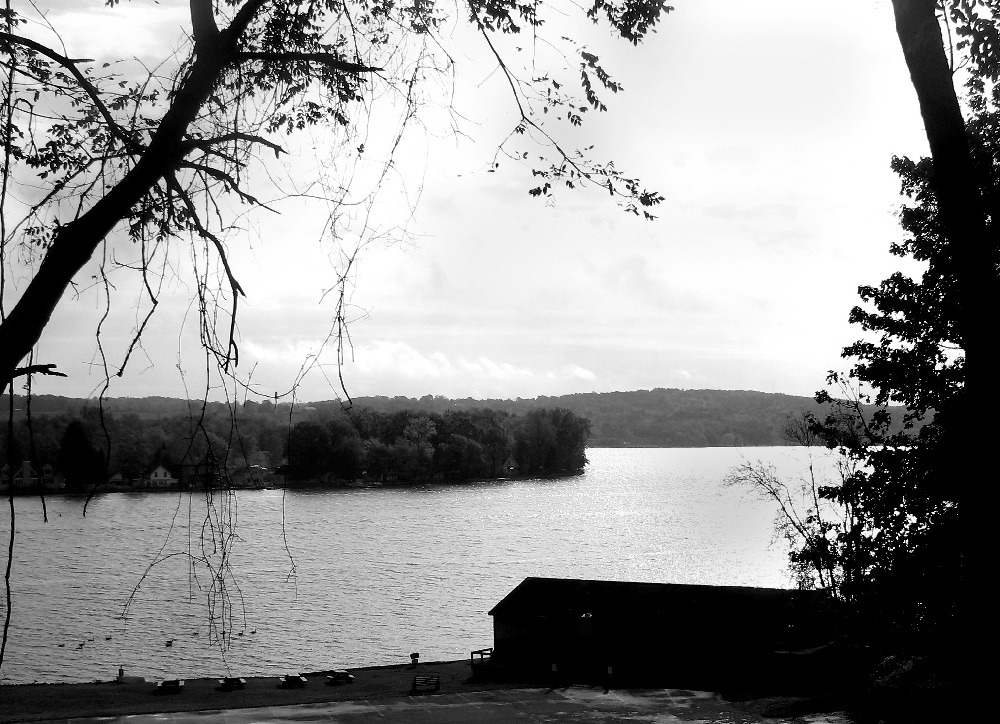 Fish Creek Saratoga Lake near City of Saratoga Springs