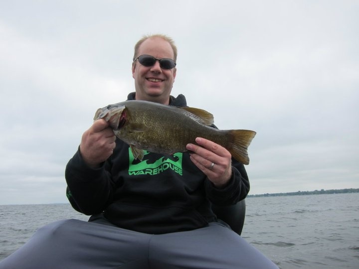 Champlain smallie near Cumberland Head