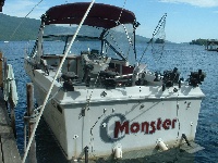 Trolling on Lake George