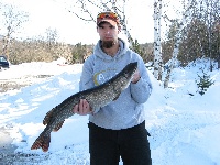 Ice Fishing Loon Lake