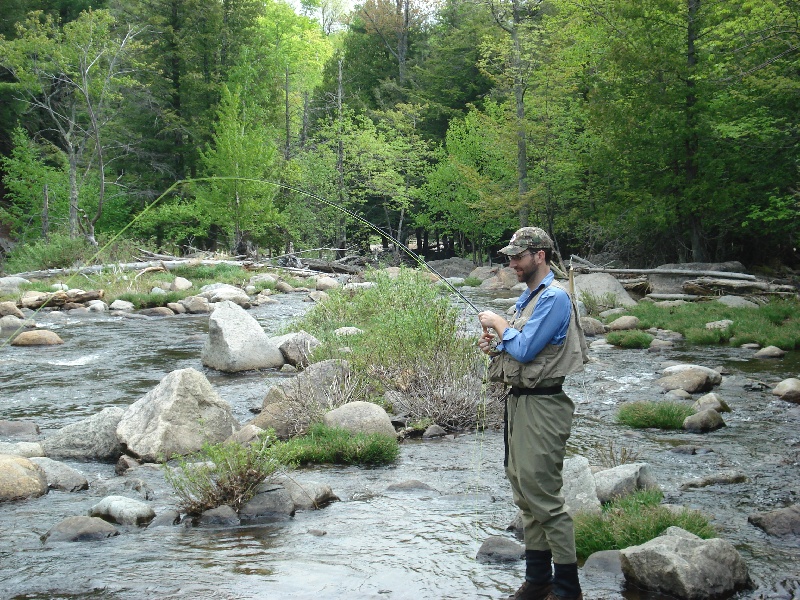 Nate's First Brown near Lake Placid