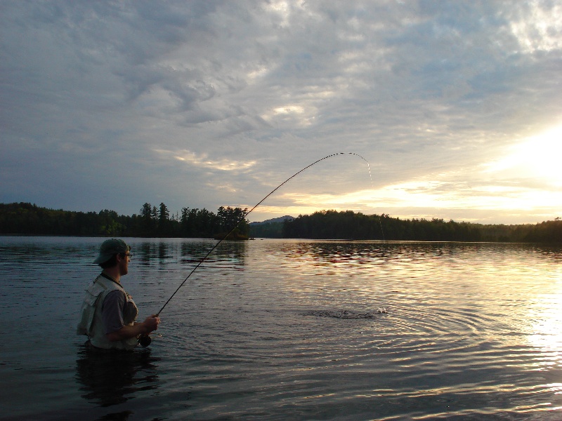 The fight near Saranac Lake