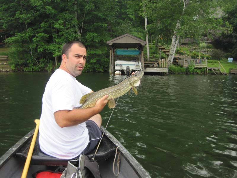 Fishing near Corinth in Saratoga County, New York - NY Fish Finder